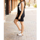 Julia Rose - Teresa Tie Shoulder Romper