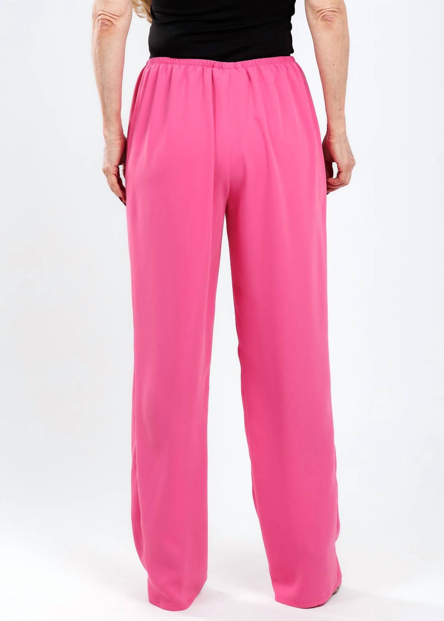 Caroline Rose - Women's Matte Crepe Straight Leg Pants