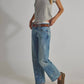 Free People - Risk Taker High Rise Straight Leg Jeans