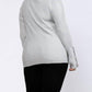 &Merci - Rib Stitch Pullover Sweater - Plus