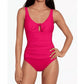 Ralph Lauren - Women's Front-tie Underwire Tummy-control Swimsuit