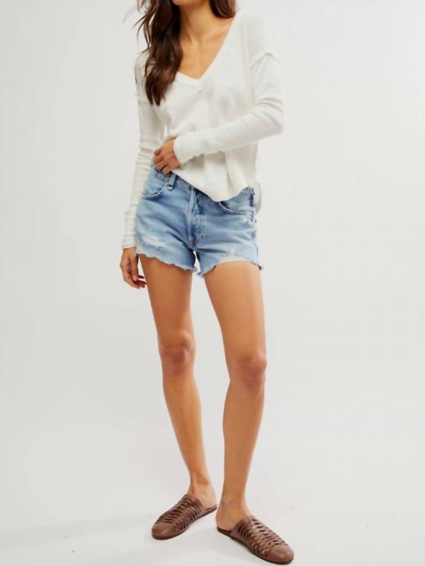 Free People - Now Or Never Denim Short