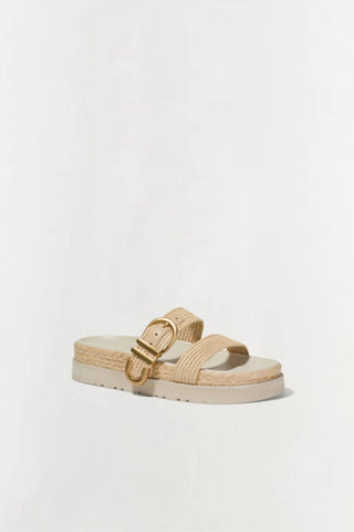 Simkhai - Women's Aida Raffia Buckle Sandal