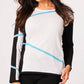 French Kyss - Abstract Scoop Top