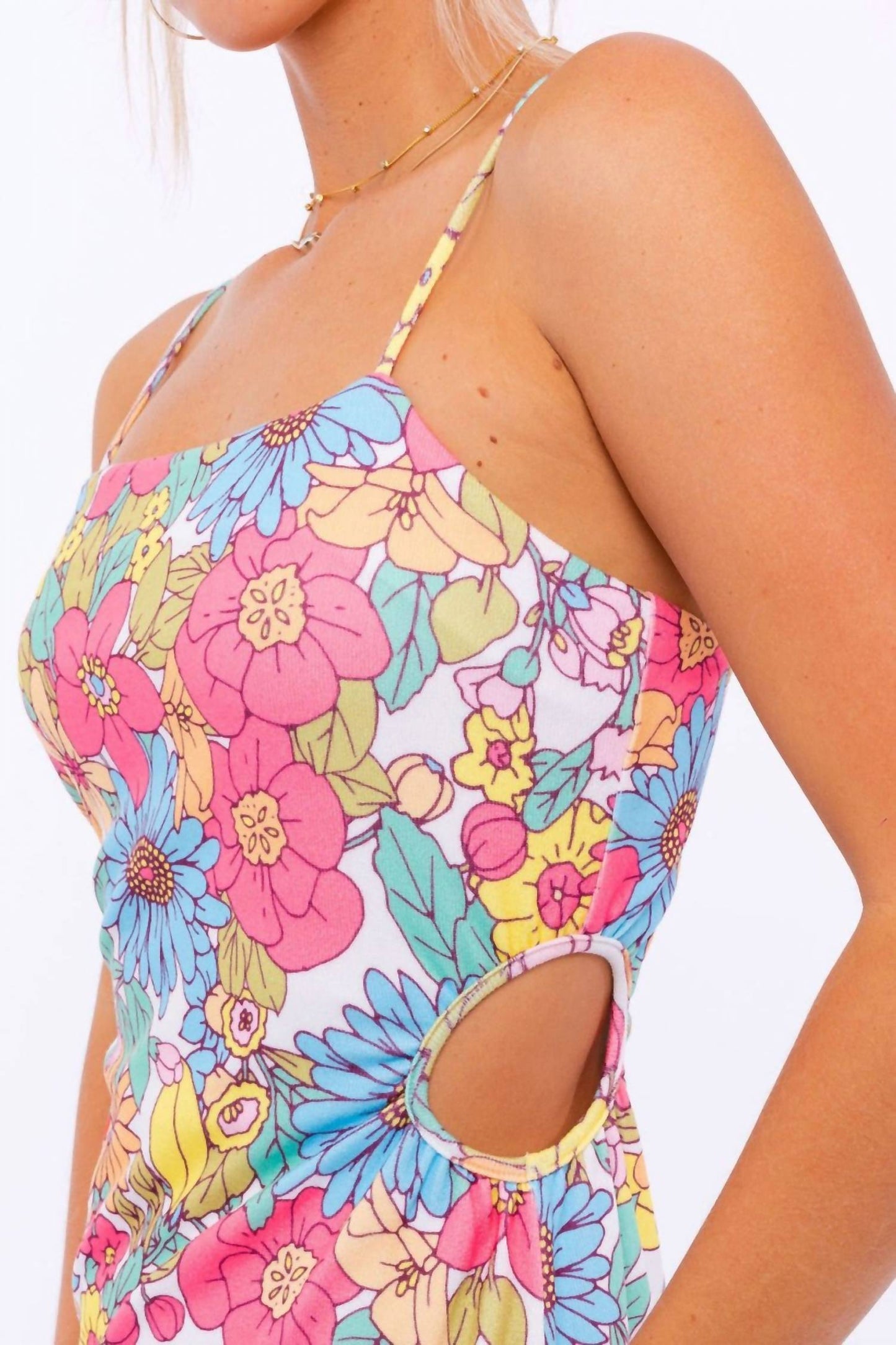 Le Lis - Flirty In Florals Mini Dress