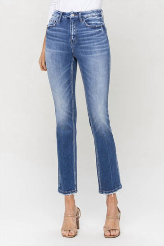 Flying Monkey - Rachel High Rise Slim Straight Jean