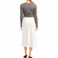 Fifteen Twenty - Mia Bias Satin Midi Skirt