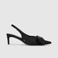 Anine Bing - Women's Nina Satin Heels With Bow