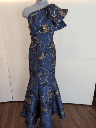 Frascara - One Shoulder Fitted Mother Of The Bride Gown