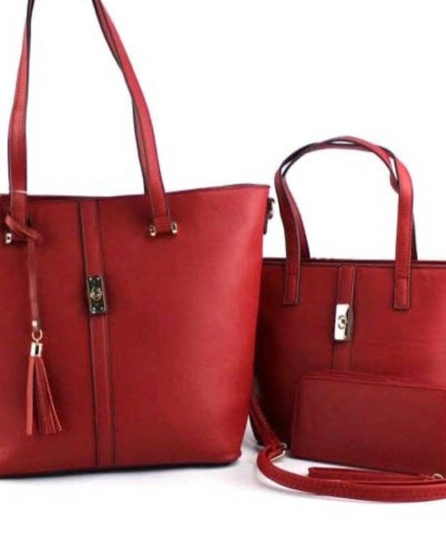 Ar New York - Women's 3-in-1 Large Tote-crossbody Bag-wallet Set