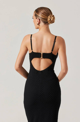 Astr - Jaida Bustier Bodycon Midi Dress