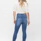 Judy Blue - High Waist Release Hem Skinny Denim Jeans