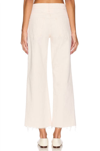 Mother - Maven Ankle Fray Mid-rise Straight Leg Jeans