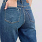 Judy Blue - High Waisted Rigid Magic Non-destroy Straight Jeans