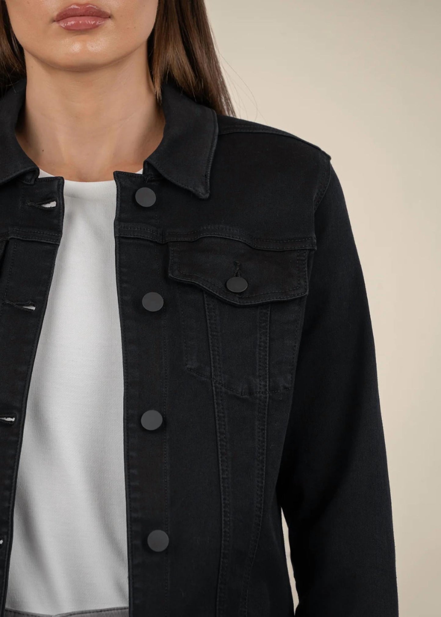 Kut From The Kloth - Crop Denim Jacket