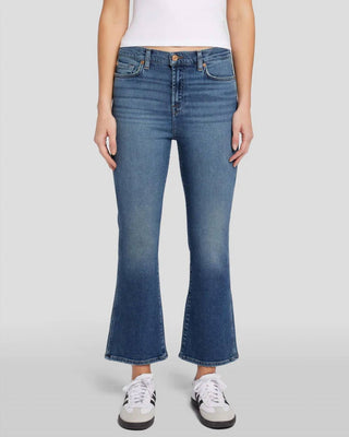 7 For All Mankind - High Waist Slim Kick Jeans