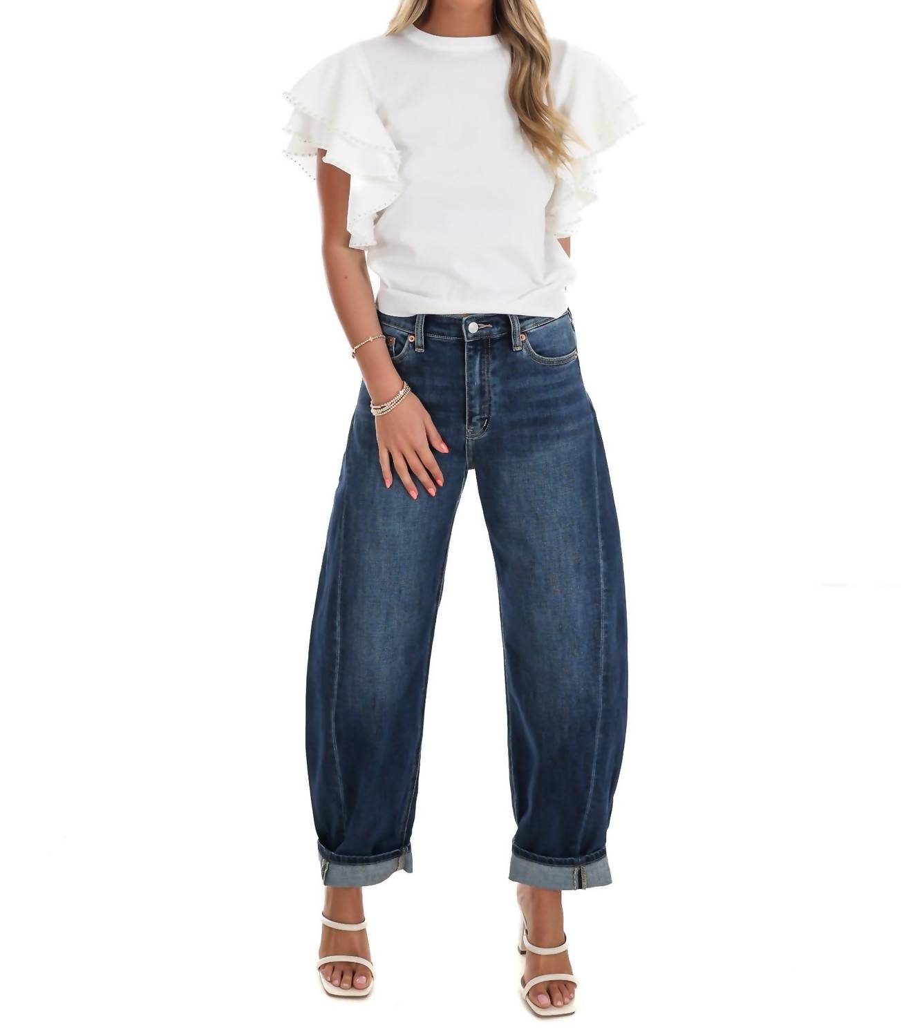 Strut & Bolt - Right This Way Trim Sweater Top