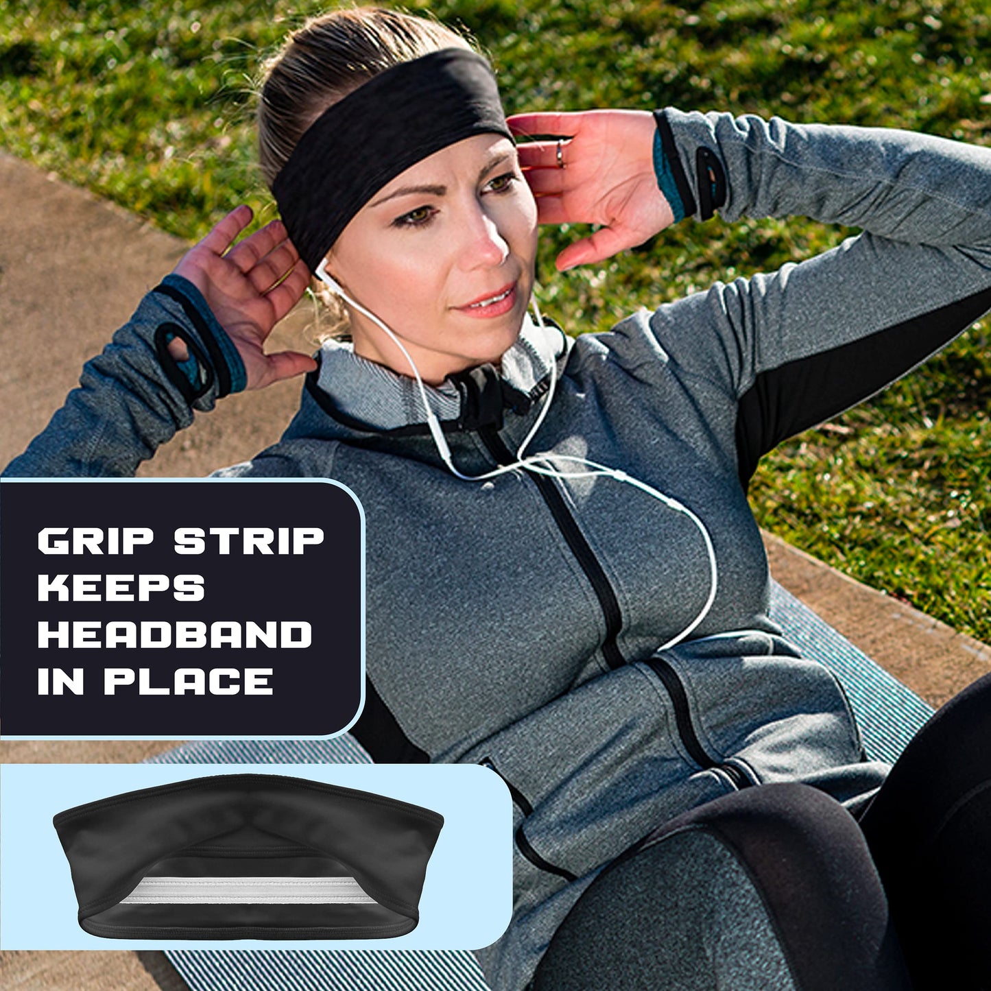 Stretchy Sports Headbands