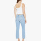 Mother - Denim Insider Crop Pointy Fray Jeans