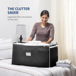 Jumbo Storage Bag Organizer (2 Pack)