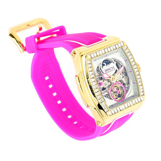 Invicta S1 Rally Diablo Auto Skeletonized Day/Night Crystal Acct Watch