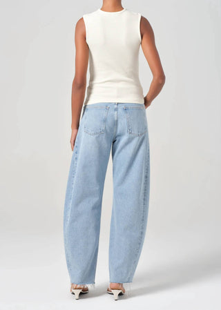 Agolde - Luna High Rise Pieced Taper Jeans