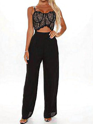 Blashe - Romper Jumpsuit Lace Top