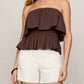 Z Supply - Mabel Strapless Linen Top