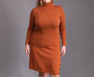 The Athletic Side Of Us - Ribbed Sweater Dress