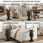 Wolf Head Accent Table Animal Statue