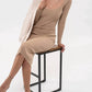 Blu Pepper - Scallop Ribbed Dress