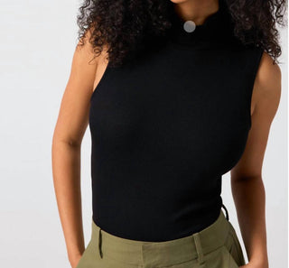 Sanctuary - Essential Sleeveless Mock Neck Tank Top