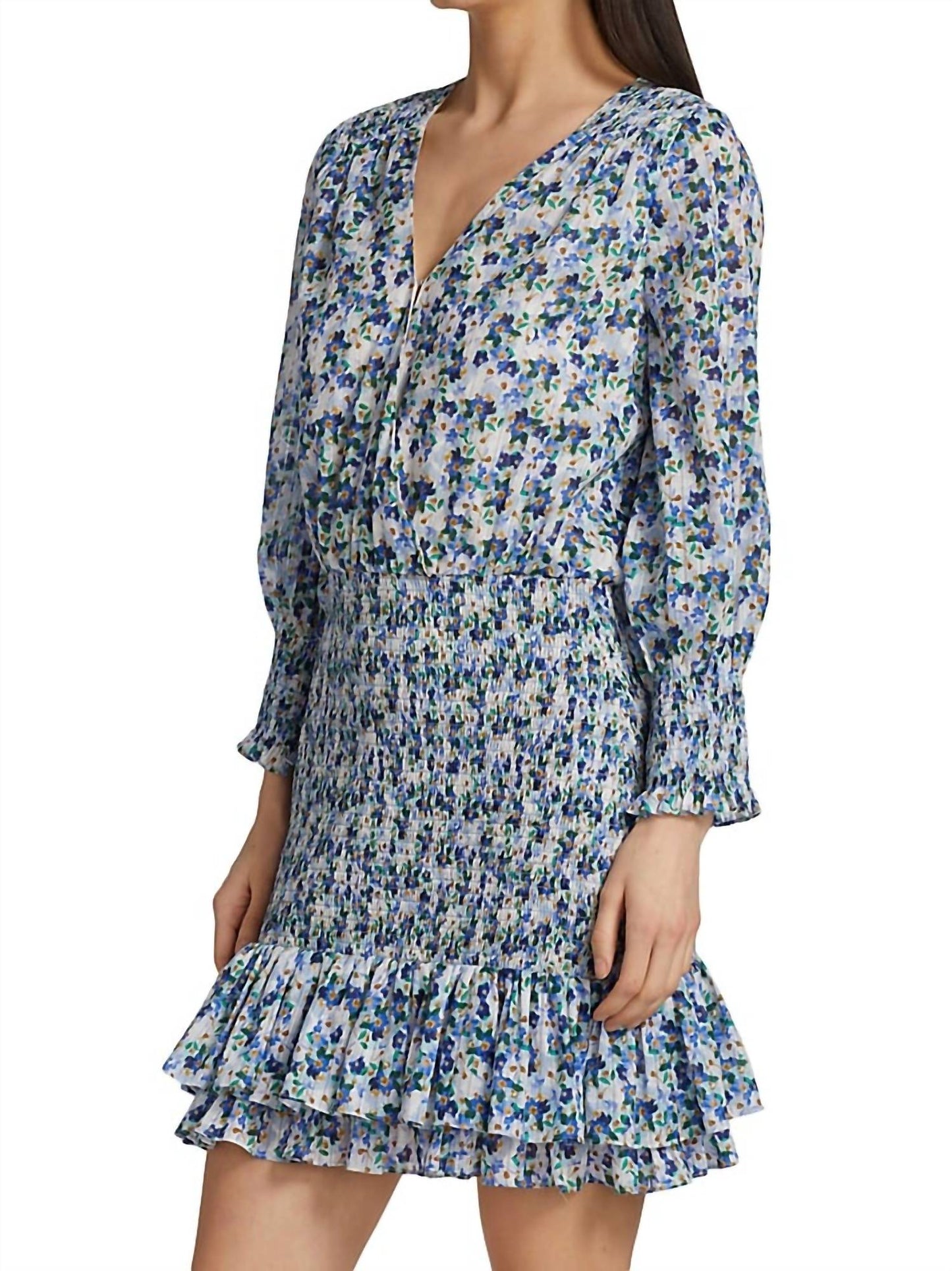 Veronica Beard - DARRAH SMOCKED DRESS