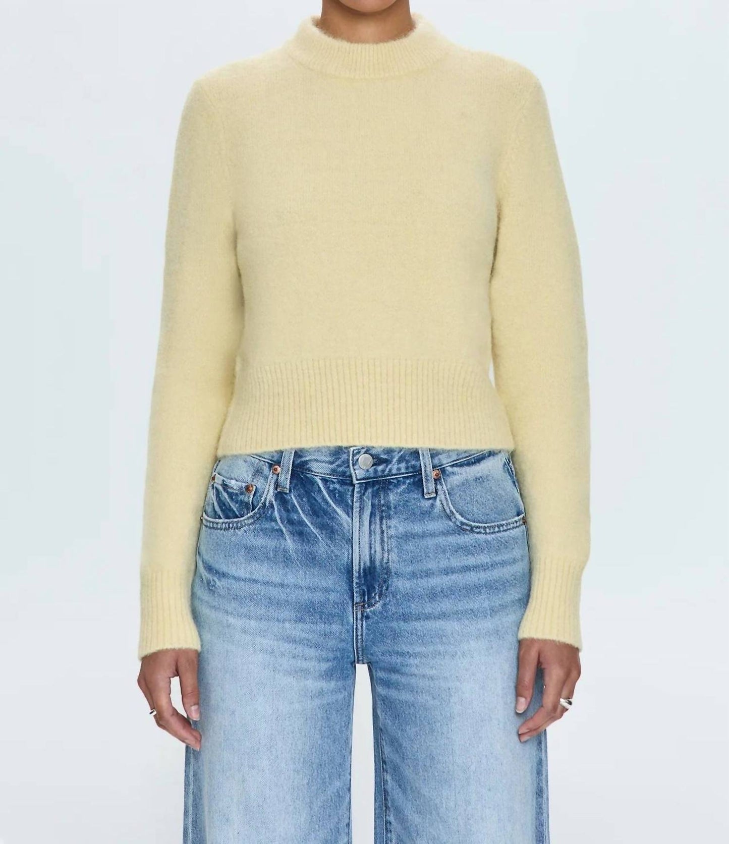 Pistola - Sara Shrunken Crewneck Sweater