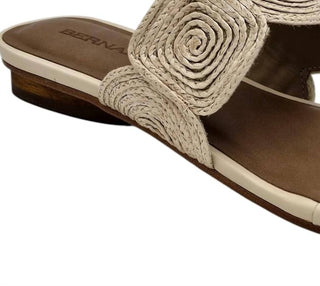 Bernardo - Women Palermo Raffia Sandal