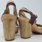 El Naturalista Women's Kuna Sandal Red Size 41 M Eu