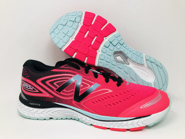 New Balance Kid's 880 V7 Running Shoe Pink/Black Size 5.5 M US