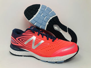 New Balance Kid's 880 V7 Running Shoe Guava/Vintage Indigo Size 6.5 M US