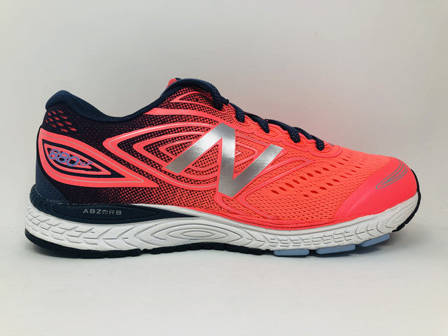 New Balance Kid's 880 V7 Running Shoe Guava/Vintage Indigo Size 6.5 M US