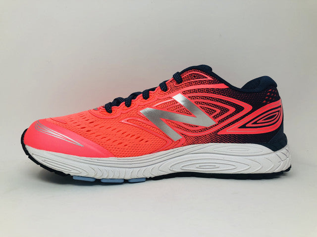New Balance Kid's 880 V7 Running Shoe Guava/Vintage Indigo Size 6.5 M US