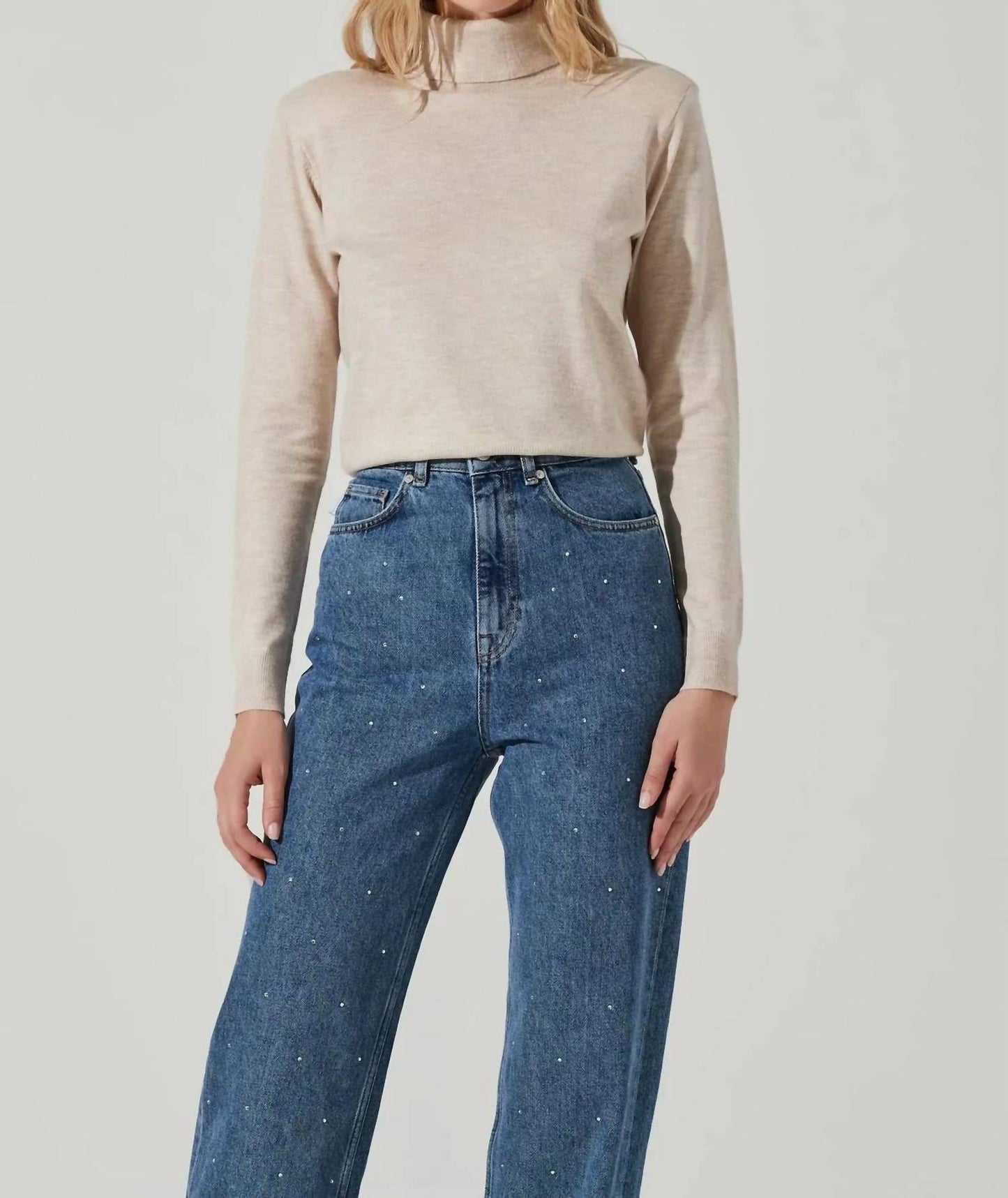 Astr - ALDEN TURTLENECK SWEATER
