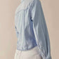Free People - Shrunken Denim Top