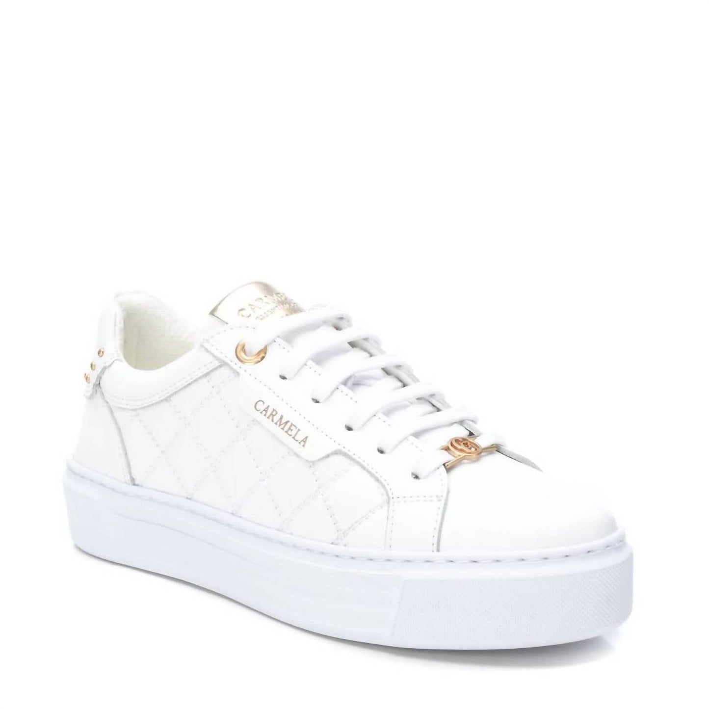 Xti - Women's Leather Trainer Sneakers