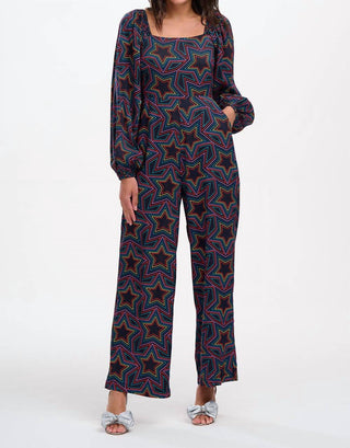 Sugarhill - Hestia Shirred Jumpsuit