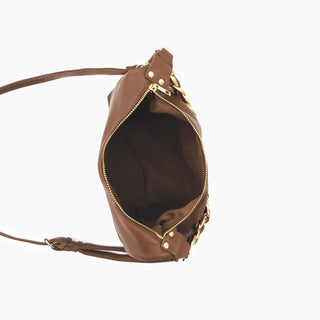 Like Dreams - Women's Penelope Braided Gold Chain Crossbody Bag