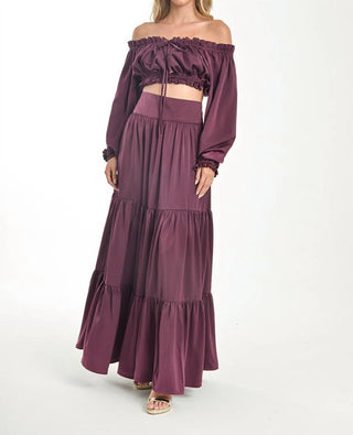 Steffany Milano - Off-the-shoulder Beauty Set