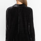 Johnny Was - Sidonia Velvet Oversized Pleat Shirt