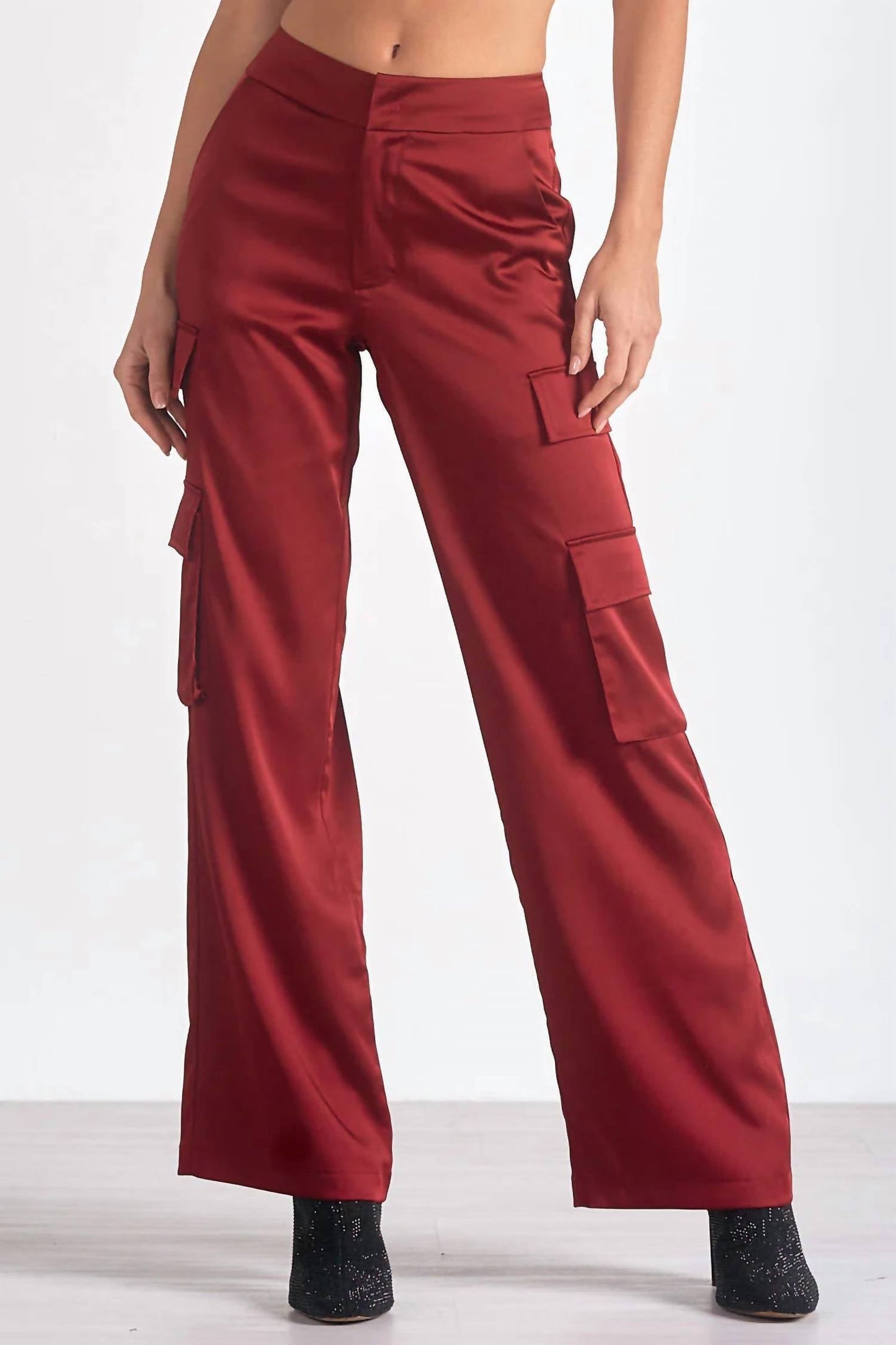 Elan - Silky Cargo Pant