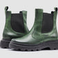 Kcr Group - Women's Modern Insulated Zip-Up Chelsea Leather Boots