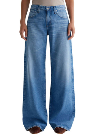 Ag Jeans - Adria Low-Rise Wide Leg Jeans